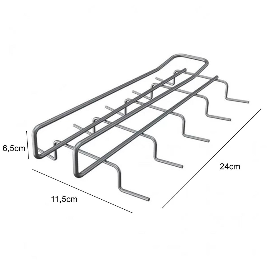 Suporte Xícaras Prático Para Armário ou Prateleira - Premium