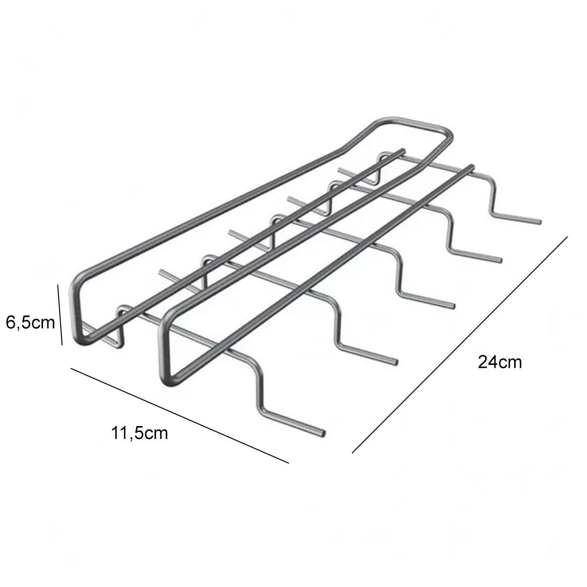 Suporte Xícaras Prático Para Armário ou Prateleira - Premium