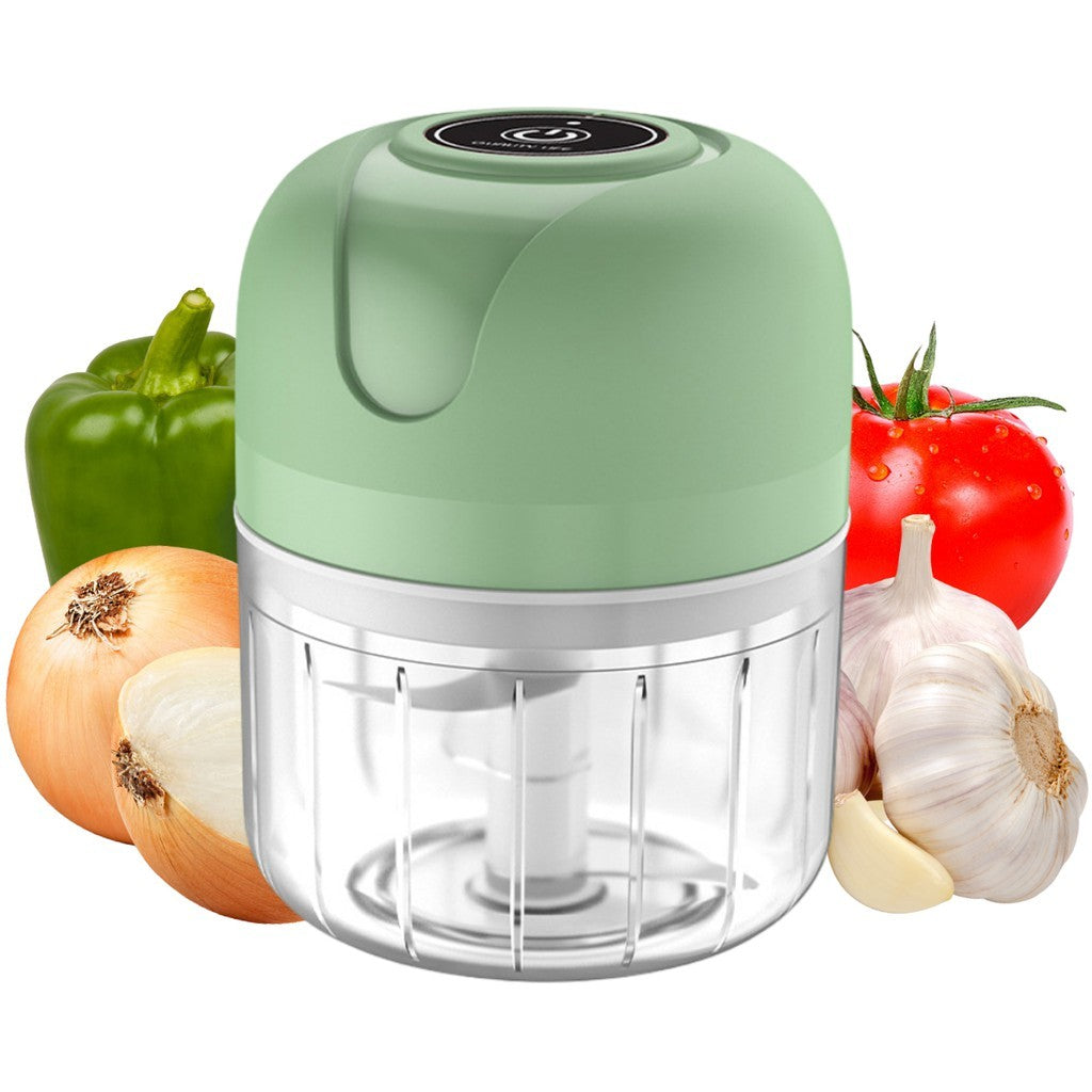 Mini Processador Triturador Sem Fio Elétrico 250ML De Alimentos