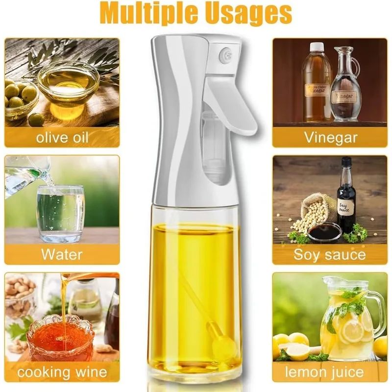 Spray de óleo para cozinha - Dispensador de azeite 300ml e 500ml