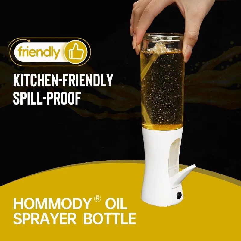 Spray de óleo para cozinha - Dispensador de azeite 300ml e 500ml